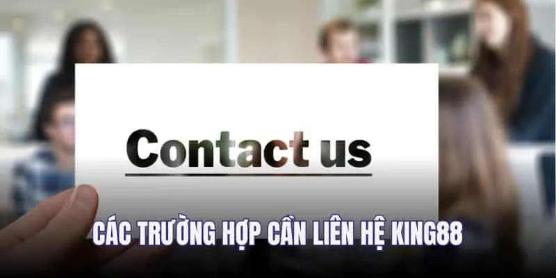 Liên hệ khi không thực hiện được các thủ tục 
