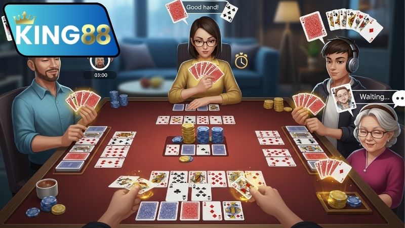 Hướng dẫn chơi bài phỏm online hiệu quả