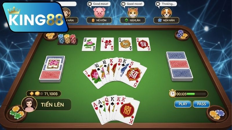 Giới thiệu cơ bản về bài Tiến Lên online