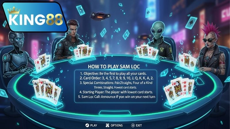 Lưu ý khi chơi bài Sâm để giảm rủi ro