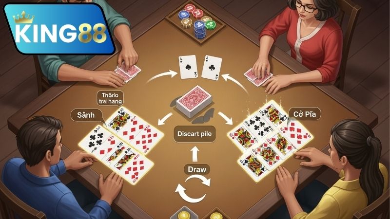 Ưu điểm nổi bật nhất khi tham gia chơi bài phỏm online