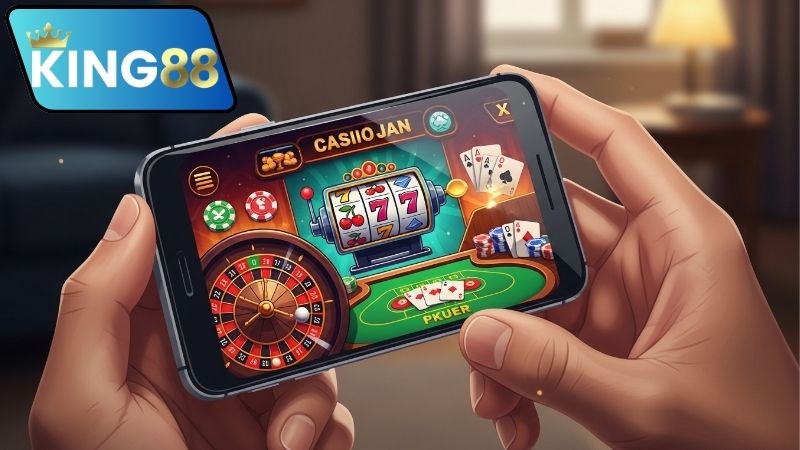 Hướng dẫn quy trình tham gia chơi casino trên điện thoại