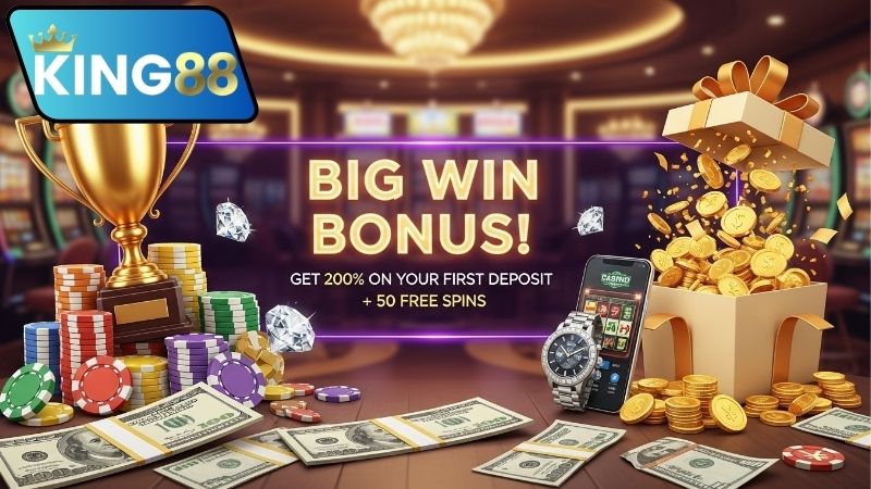 Các loại khuyến mãi casino trực tuyến phổ biến tại King88